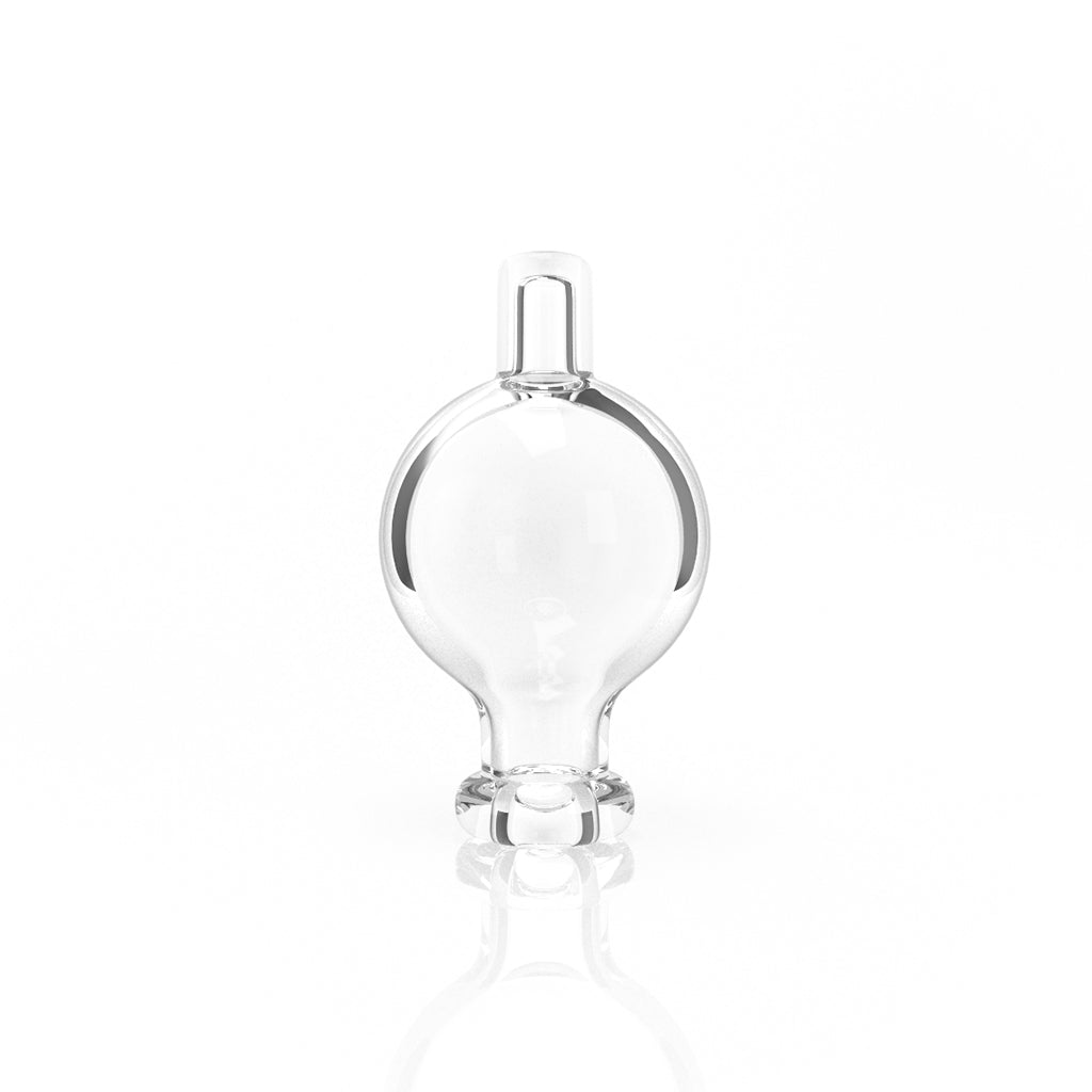 Honey Bubble Glass Carb Cap Vertical