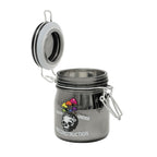 BRAIN UNDER RECONSTRUCTION CLAMPING LID STASH JAR