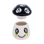 MUSHROOM SKULL STASH JAR