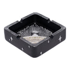 SILVER UFO ASHTRAY