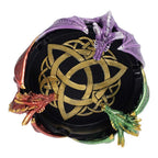 TRI COLOR TRIPLE DRAGON ASHTRAY