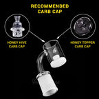 HONEY & MILK CORE REACTOR QUARTZ BANGER - 90° DEGREE | YL-CLOSEOUT