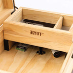 HUMIDOR WALNUT COMBO BOX (8X11)