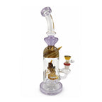 BIIGO BY LOOKAH 12 INCH POLY-HORNED SPECTACLE PERC RIG
