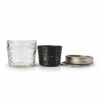 DR BUZZKILL'S MINI GLASS DUNK TANK: ISO JAR WITH STRAINER