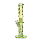 TWISTED TREE PERC STRAIGHT TUBE BONG