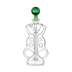 HITTN 6 HOLE SWISS PERC KLEIN RECYCLER DAB RIG
