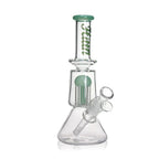 HITTN 8-ARM TREE PERC BEAKER BONG WITH SPLASH GUARD