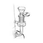 HITTN STRAIGHT TUBE BONG WITH SHOWERHEAD PERC & SPLASH GUARD