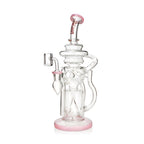 HITTN CYCLONE RECYCLER DAB RIG WITH PYRAMID PERC