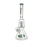 HITTN 8-ARM TREE & PYRAMID DOUBLE PERC BEAKER BONG