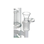 HITTN SHOWERHEAD 6-ARM TREE PERC STRAIGHT TUBE BONG