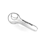 HONEYBEE HERB CLEAR GLASS HAND PIPE
