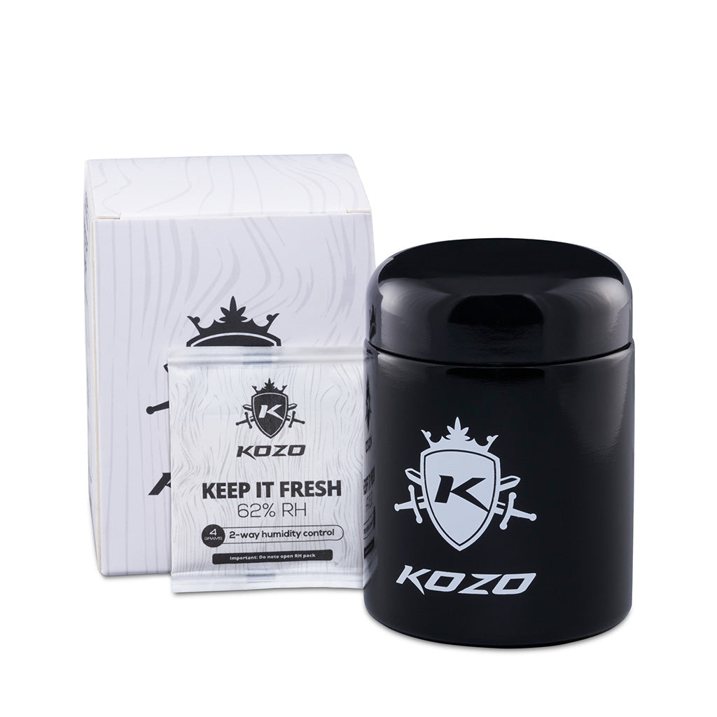 Kozo Grinders ­Glass Jars