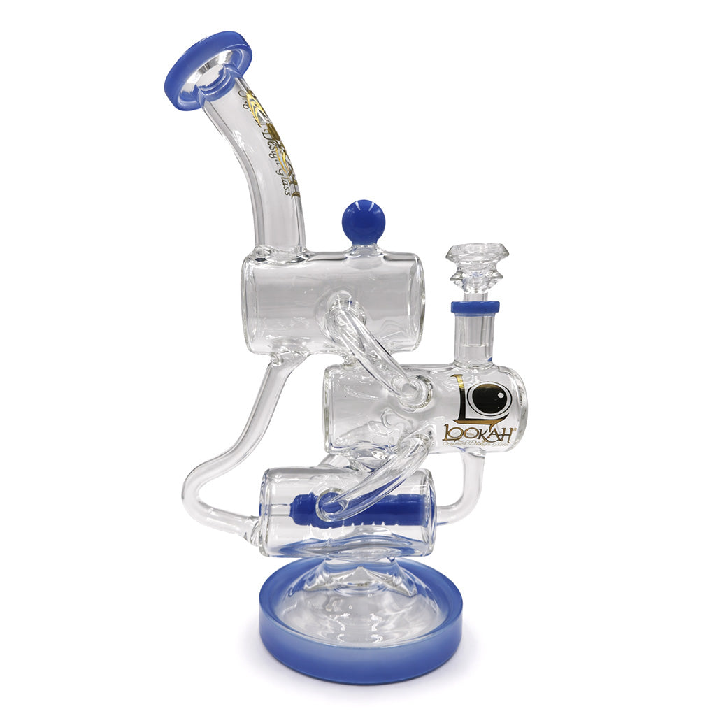 LOOKAH 12 INCH RECYCLER-STYLE MULTI-CHAMBER DAB RIG
