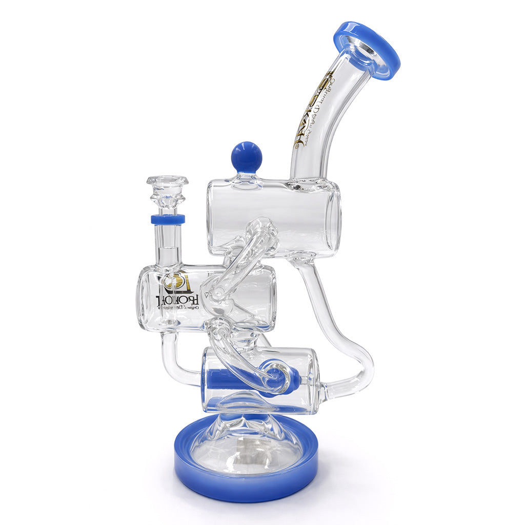 LOOKAH 12 INCH RECYCLER-STYLE MULTI-CHAMBER DAB RIG