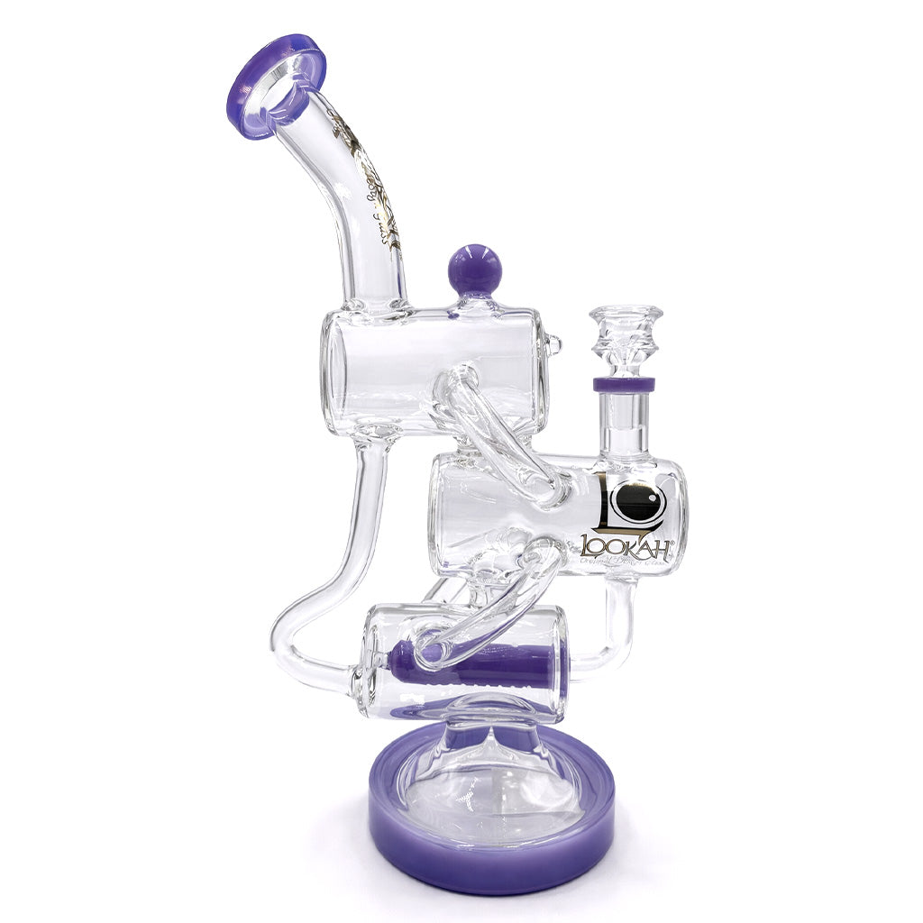 LOOKAH 12 INCH RECYCLER-STYLE MULTI-CHAMBER DAB RIG
