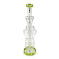 LOOKAH 15 INCH COIL PERC RECYCLER DAB RIG