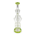 LOOKAH 15 INCH COIL PERC RECYCLER DAB RIG