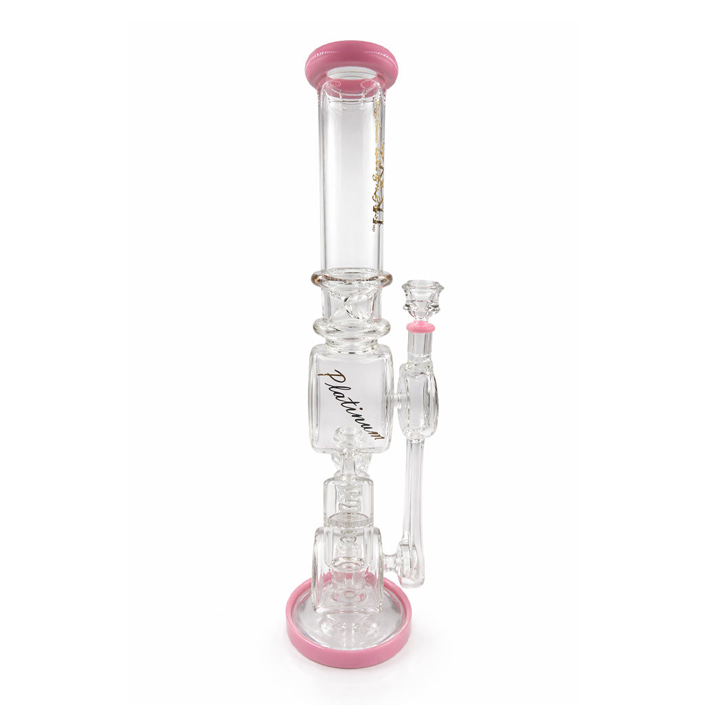 LOOKAH 20 INCH QUAD HONEYCOMB PERC RECYCLER RIG
