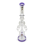 LOOKAH 20 INCH QUAD HONEYCOMB PERC RECYCLER RIG