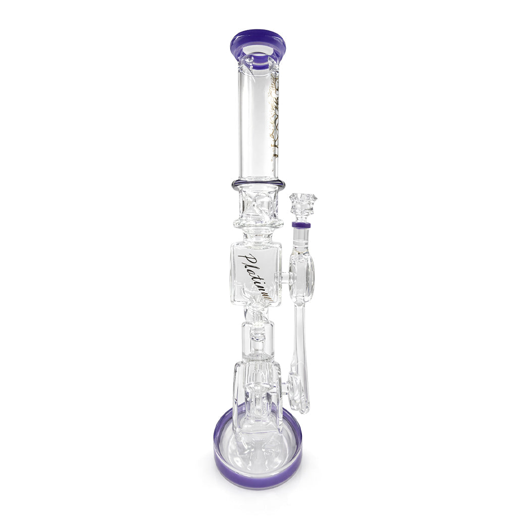 LOOKAH 20 INCH QUAD HONEYCOMB PERC RECYCLER RIG