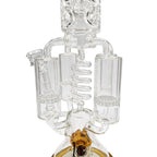 LOOKAH TRIPLE HONEYCOMB CHAMBER MULTI PERC BONG