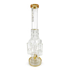 LOOKAH TRIPLE HONEYCOMB CHAMBER MULTI PERC BONG