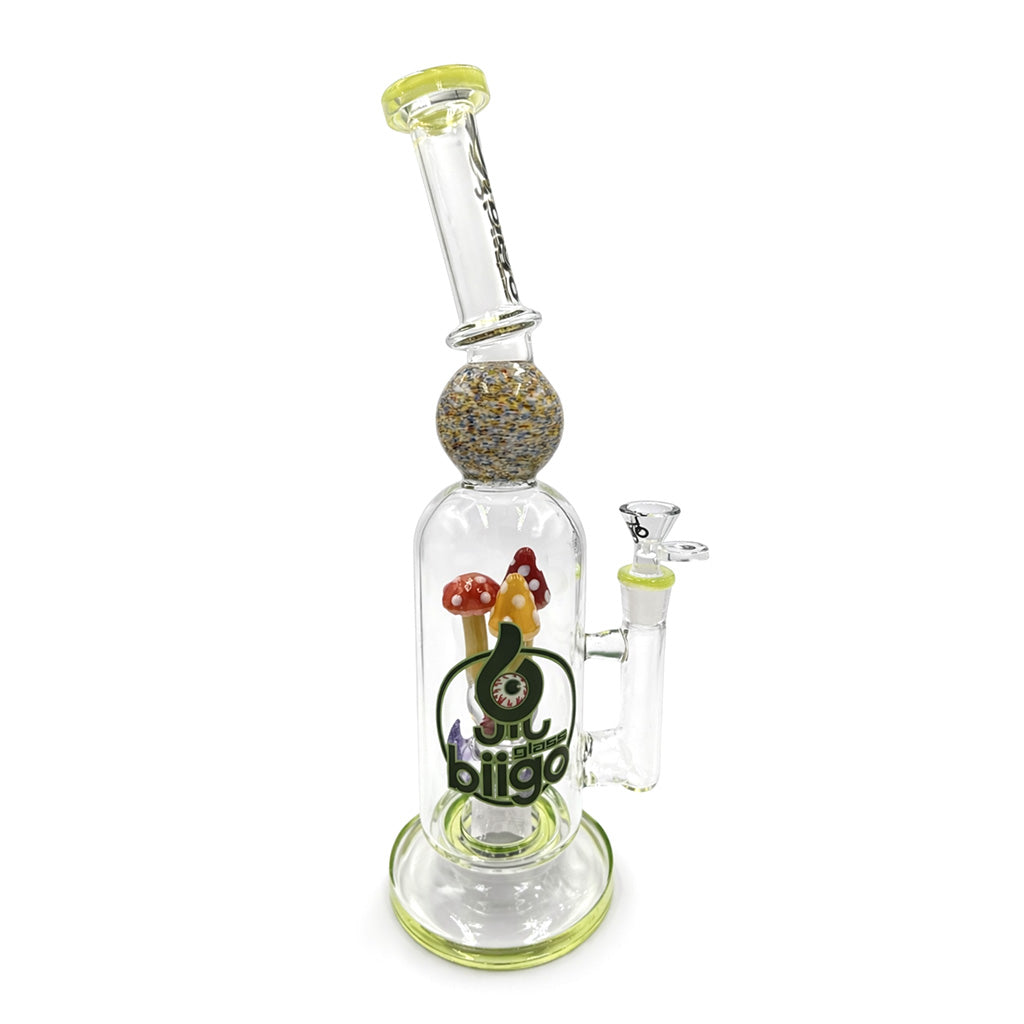 LOOKAH BIIGO SPIKED MUSHROOM PERC STRAIGHT DAB RIG
