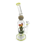 LOOKAH BIIGO SPIKED MUSHROOM PERC STRAIGHT DAB RIG