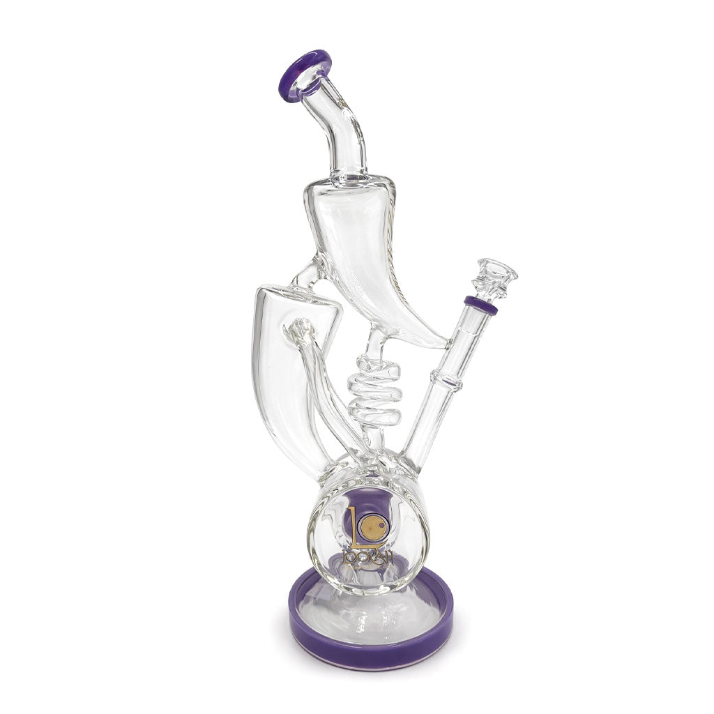 LOOKAH 15 INCH COIL PERC RECYCLER DAB RIG