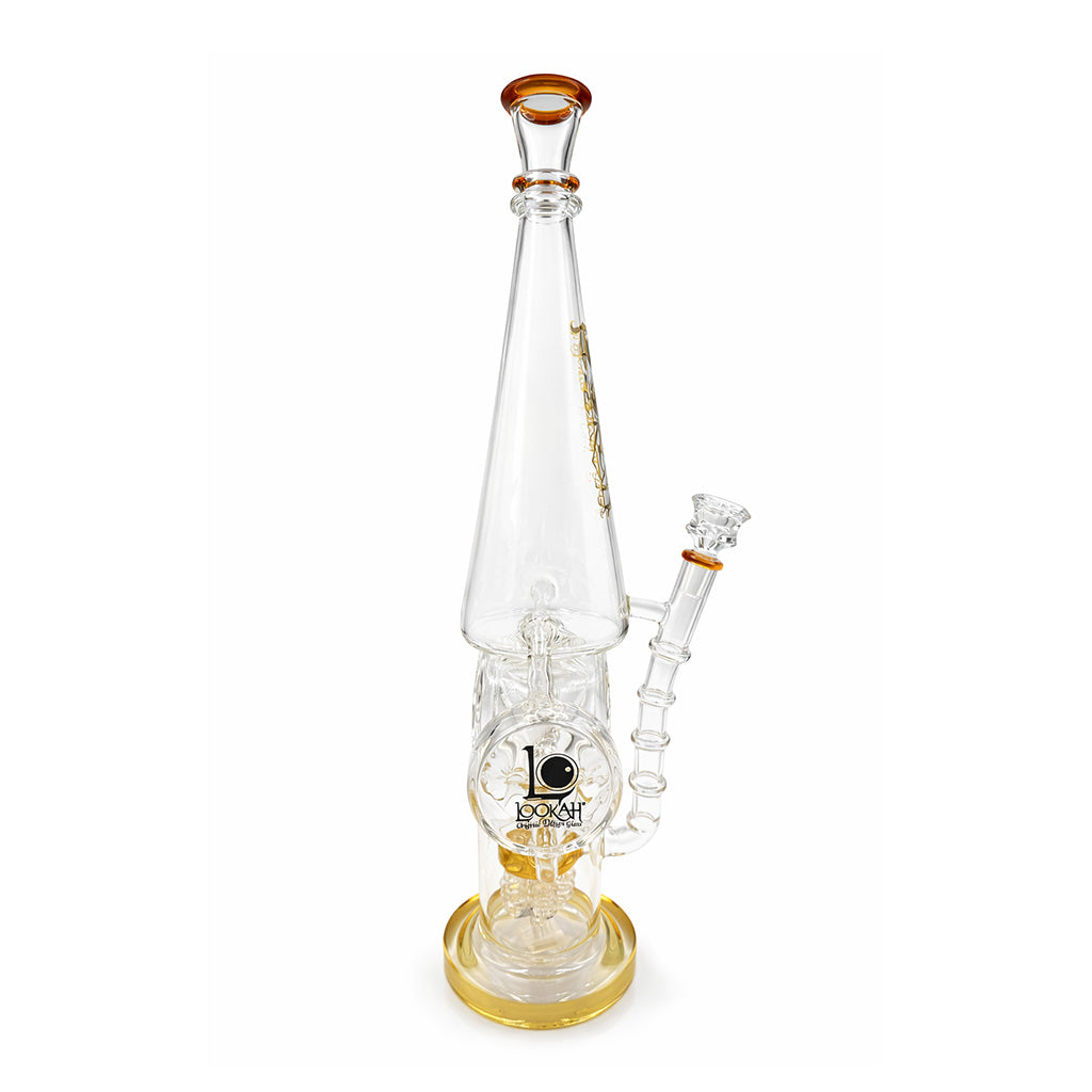 LOOKAH 15 INCH DOUBLE BARREL RECYCLER UFO RIG