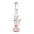 LOOKAH PLATINUM 20 INCH DONUT RECYCLER RIG SPIRAL PERCS