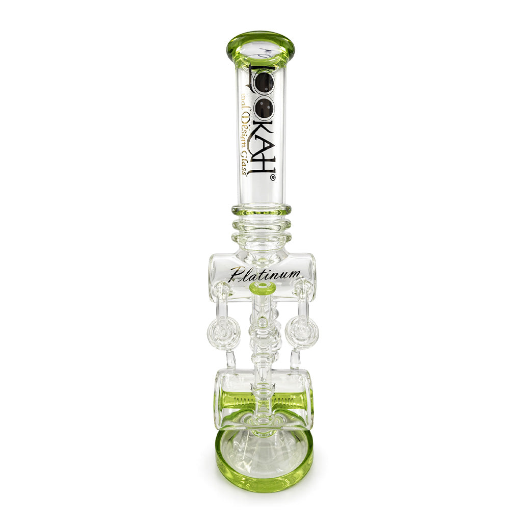 LOOKAH PLATINUM PRINCESS PINK RECYCLER DAB RIG