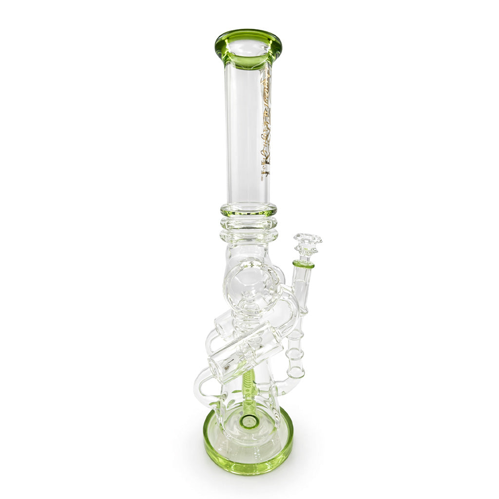 LOOKAH PLATINUM PRINCESS PINK RECYCLER DAB RIG