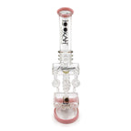 LOOKAH PLATINUM PRINCESS PINK RECYCLER DAB RIG