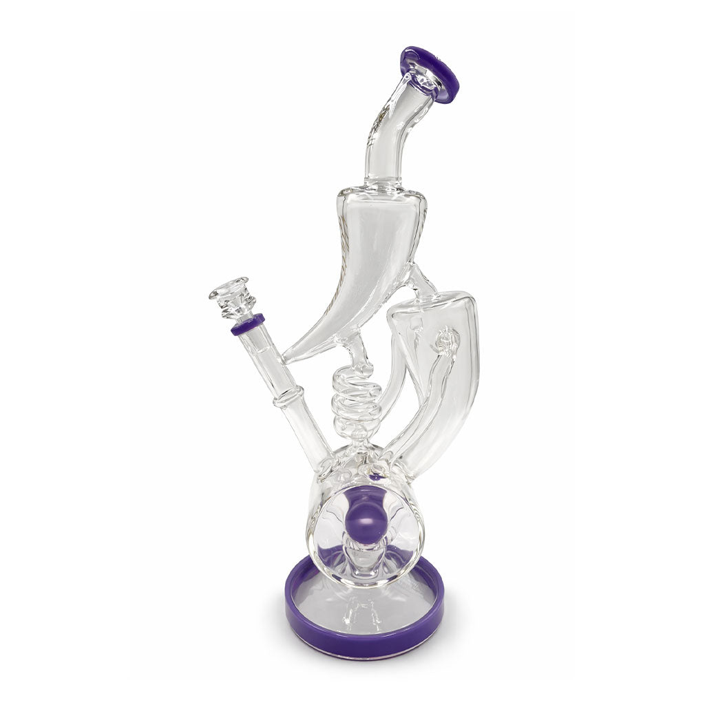 LOOKAH 15 INCH COIL PERC RECYCLER DAB RIG