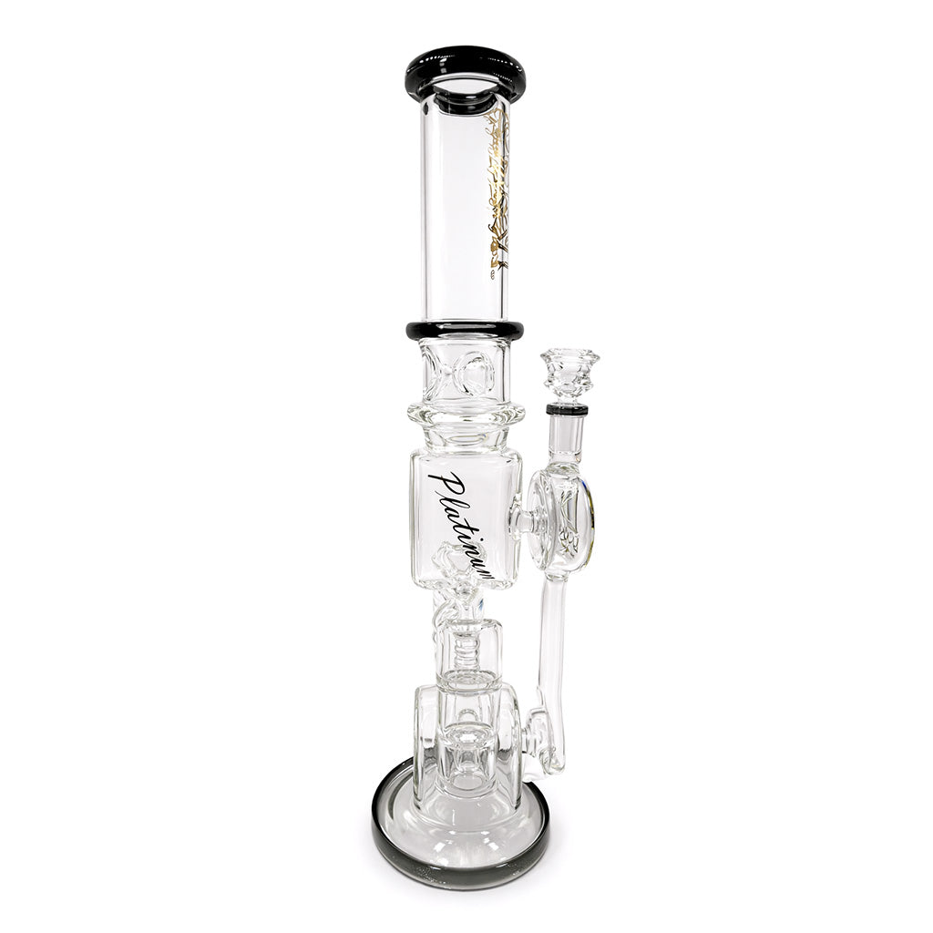 LOOKAH GLASS TSUNAMI COIL BALL STEMLINE RECYCLER RIG