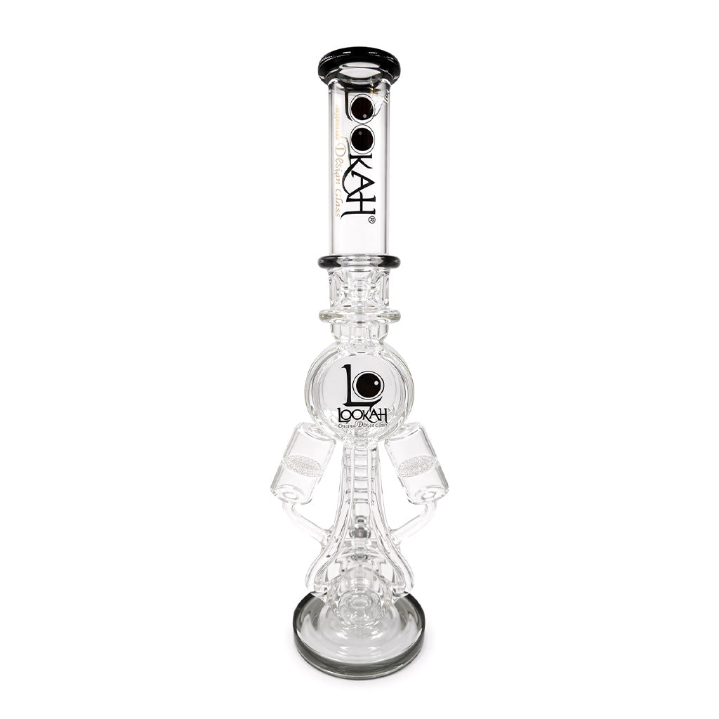 LOOKAH GLASS TSUNAMI COIL BALL STEMLINE RECYCLER RIG