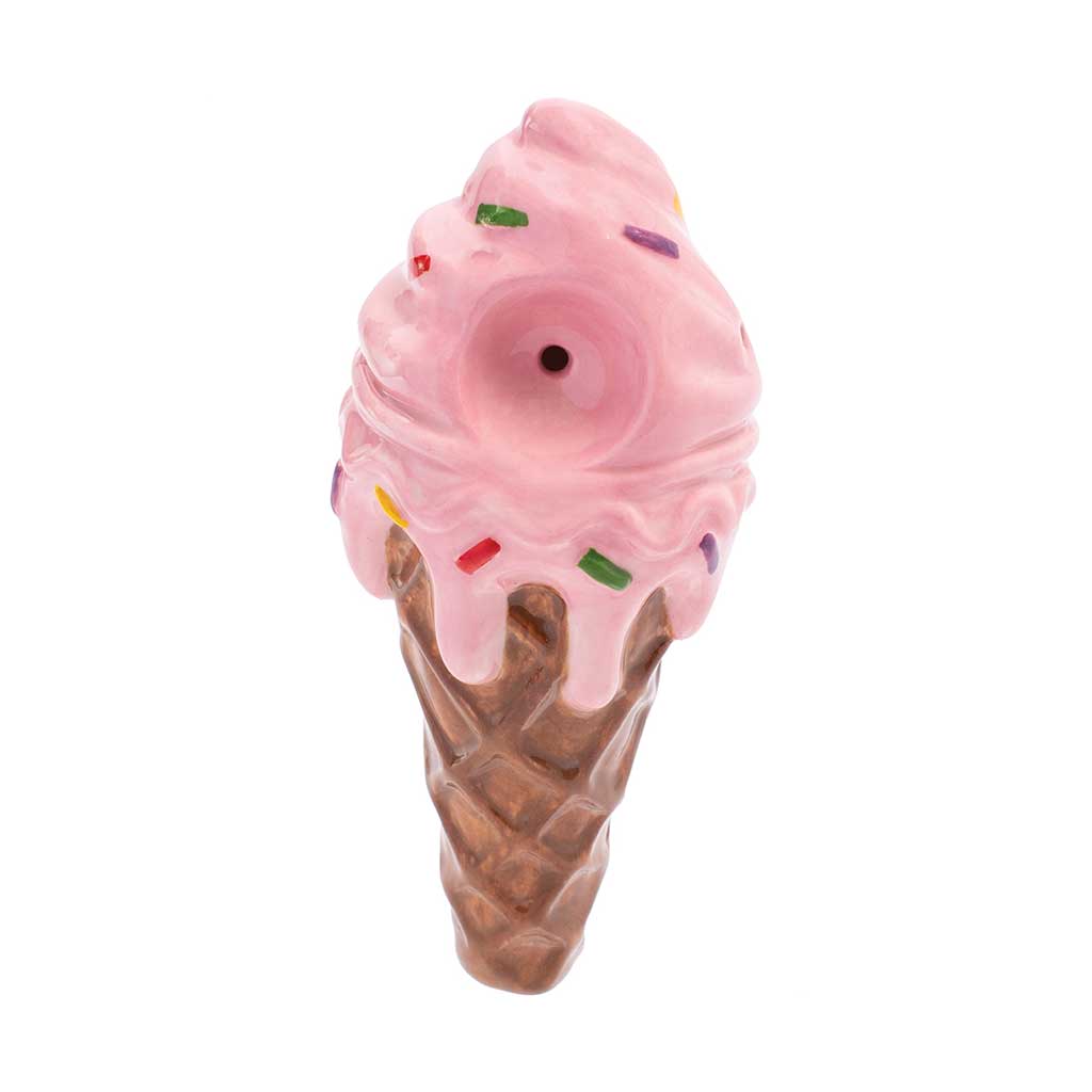 ICE CREAM CERAMIC PIPE - WACKY BOWLZ