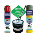 Repel-Aide Bong Life Grinder Cleaner / 12oz Kit w/ White Cup Cap, Microfiber Towel. Bristle Brush