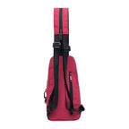 12IN X 6IN X 2IN SMELLPROOF SLING BAG - WINE RED