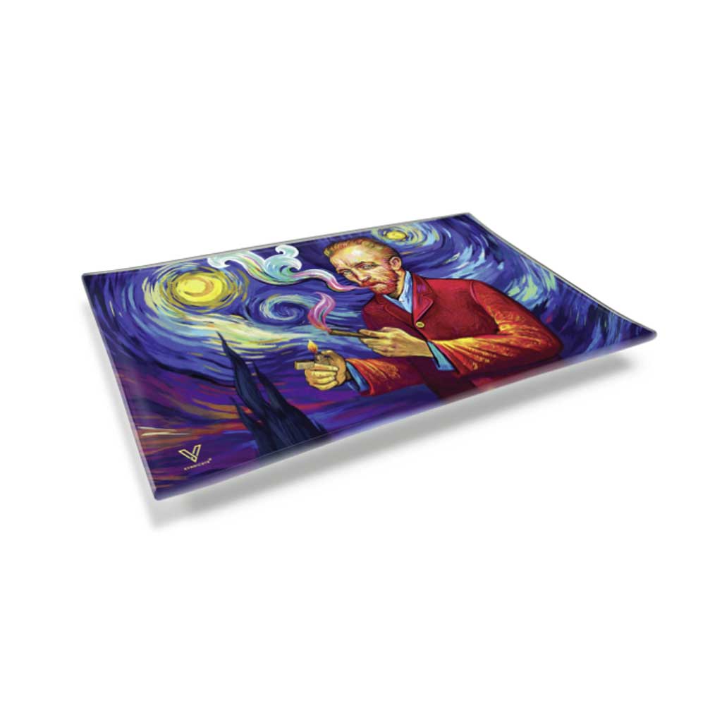 VAN GOGH GLASS TRAY