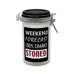WEEKEND FORECAST STORAGE JAR