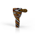 WIG WAG STRIPPED BONG BOWL PIECES